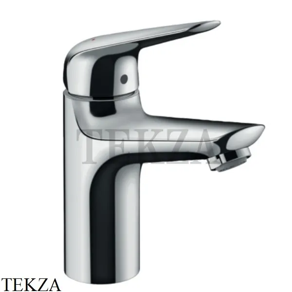 Hansgrohe Novus Смеситель для раковины однорычажный, без сливного гарнитура 71031000, хром глянец