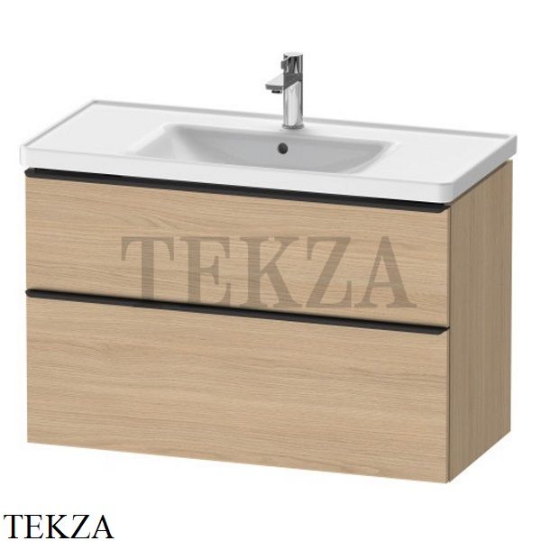 Duravit D-Neo Тумба подвесная с 2 ящиками, для умывальника 100 см DE435603030, Natural Oak