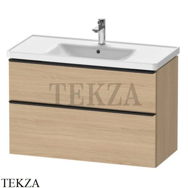 Duravit D-Neo Тумба подвесная с 2 ящиками, для умывальника 100 см DE435603030, Natural Oak