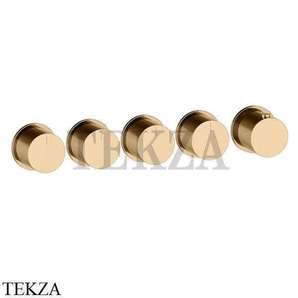 Gessi Habito Bath-shower Термостат на 4 потока, внешняя часть 63438-735, Warm Bronze