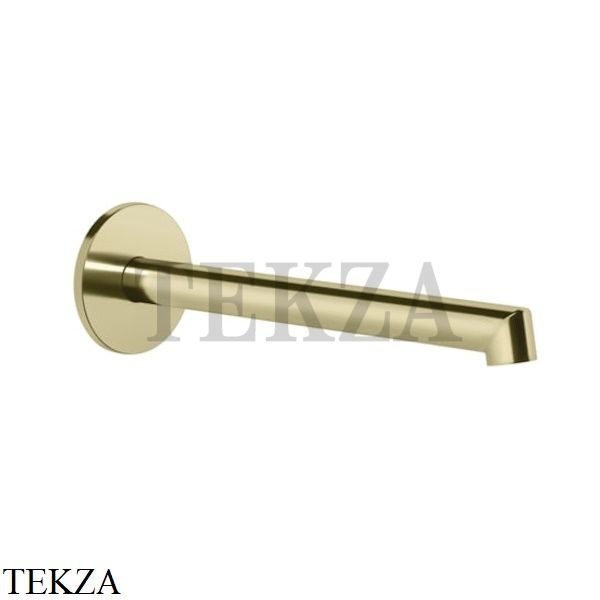 Gessi Ingranaggio-Anello Излив для раковины настенный, длинный 63404-710, Brass PVD