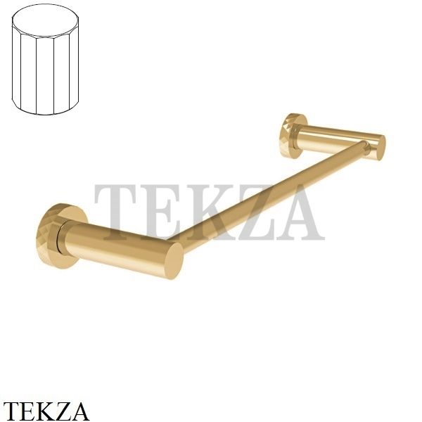 FIMA Carlo Frattini Spillo TECH V Держатель для полотенца 40 см F6000T/40VOS, Brushed gold