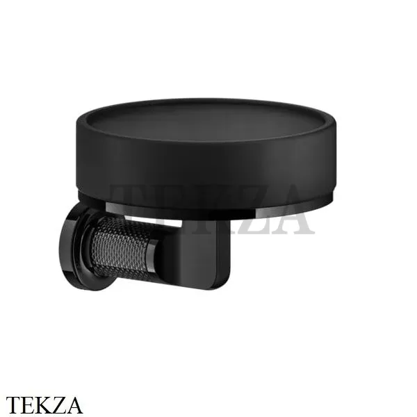 Gessi INCISO accessories Мыльница настенная, композит черный 58502-706, Black Metal