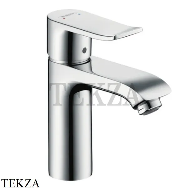 Hansgrohe Metris Смеситель для раковины, без сливного гарнитура 31084000, хром глянец