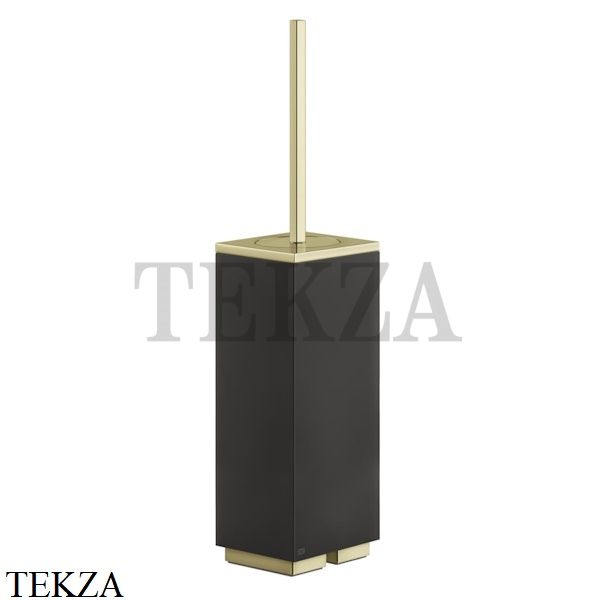 Gessi Rettangolo Ёршик напольный, композит черный 20844-710, Brass PVD