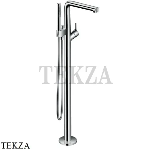 Hansgrohe Talis S Смеситель для ванны напольный 72412000, хром глянец