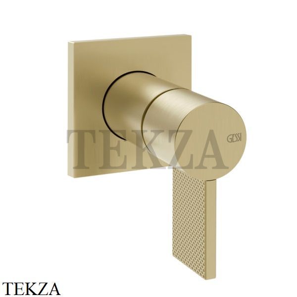 Gessi Inverso Diamantato Смеситель рычаг управления, внешняя часть 73609-727, Brass Brushed