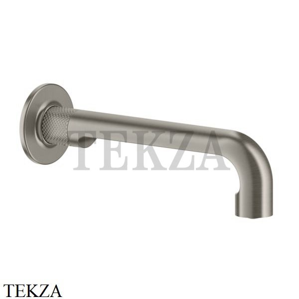 Gessi INCISO Излив для раковины настенный длинный 58101-149, Finox Brushed Nickel