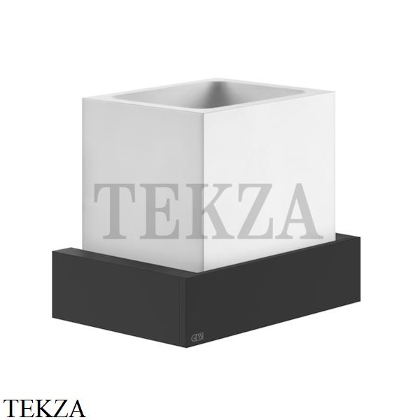 Gessi Rettangolo Стакан для щеток настенный, композит белый 20807-099, Black XL