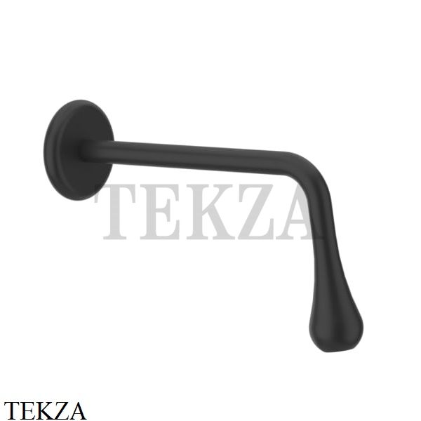 Gessi Goccia Излив для раковины настенный 33715-299, черный матовый