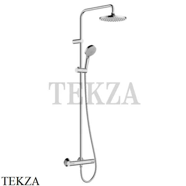 Hansgrohe Vernis Blend Showerpipe 200 1jet Душевая колонна с термостатом 26276000, хром глянец