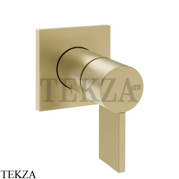 Gessi Inverso RIGATO Смеситель рычаг управления, внешняя часть 73509-727, Brass Brushed