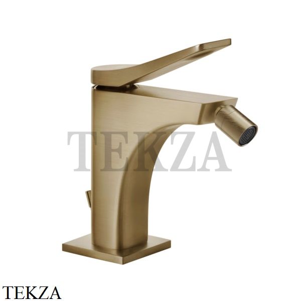 Gessi RILIEVO Смеситель для биде, с донным клапаном 59007-726, Warm Bronze Br