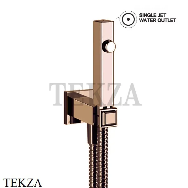 Gessi ELEGANZA Гидроёршик туалетный настенный 46283-726, Warm Bronze Br.