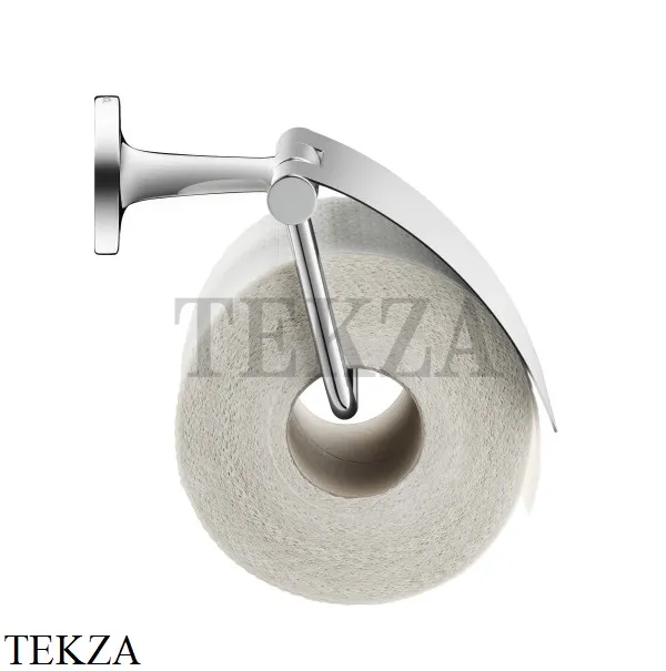 Duravit Starck T Держатель туалетной бумаги, с крышкой 0099401000, хром глянец