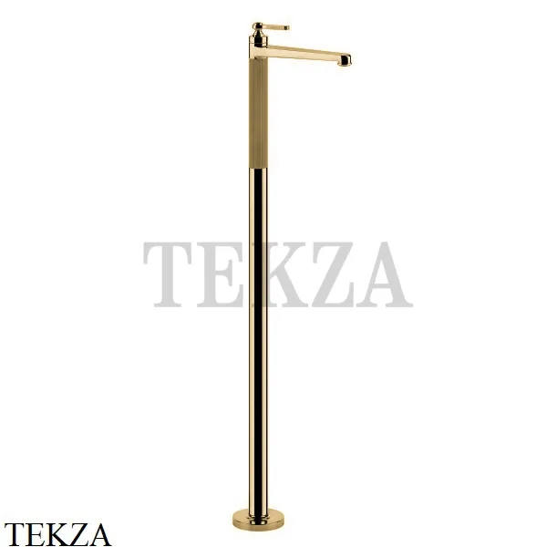 Gessi VENTI20 Смеситель для раковины напольный 65095-727, Brushed Brass