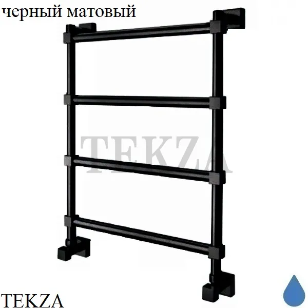 Margaroli SOLE 442-TQ-36-4 Полотенцесушитель для ГВС 442TQ3604NO, черный матовый