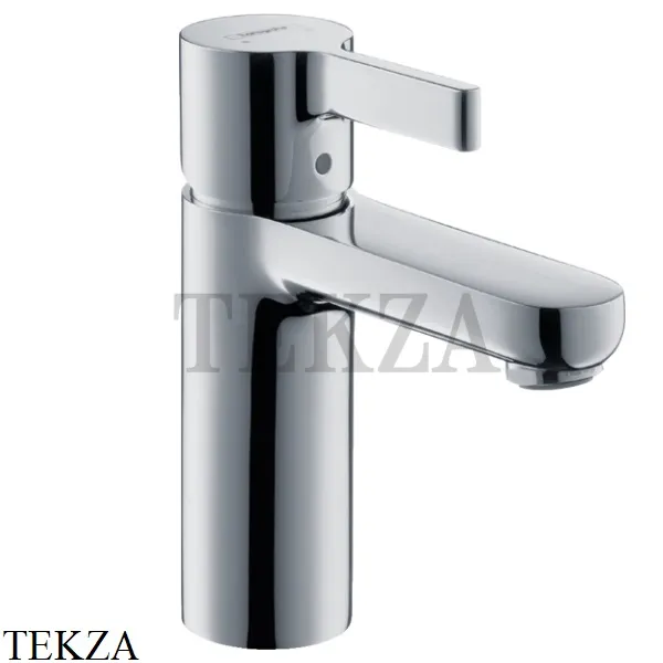 Hansgrohe Metris S Смеситель для раковины, с донным клапаном 31060000, хром глянец