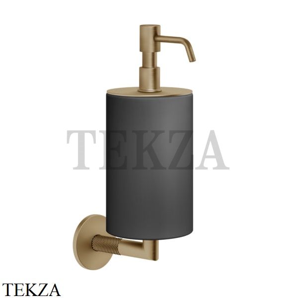 Gessi ANELLO Дозатор для жидкого мыла настенный, композит черный 63714-726, Warm Bronze Br.