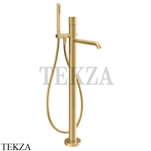 Gessi Habito CESELLO Смеситель для ванны напольный, внешняя часть 70428-710, Brass PVD