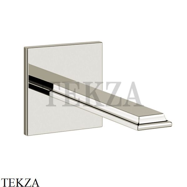 Gessi ELEGANZA Излив для раковины настенный 46100-149, Finox Brushed Nickel