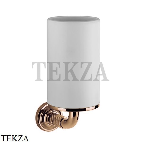 Gessi VENTI20 Стакан настенный белый 65407-726, Warm Bronze Br.