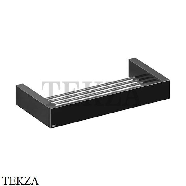 Gessi Rettangolo Решетка-полка в душевую зону 30 см 20947-706, Black Metal PVD