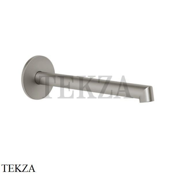 Gessi Ingranaggio-Anello Излив для раковины настенный, длинный 63404-149, Finox Brushed Nickel