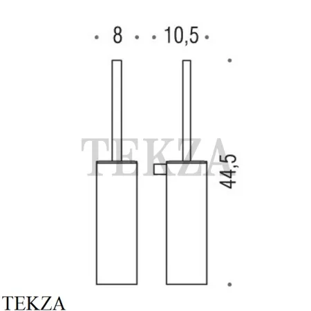 Colombo Lulu Ершик туалетный подвесной B6207.gold, золото глянец