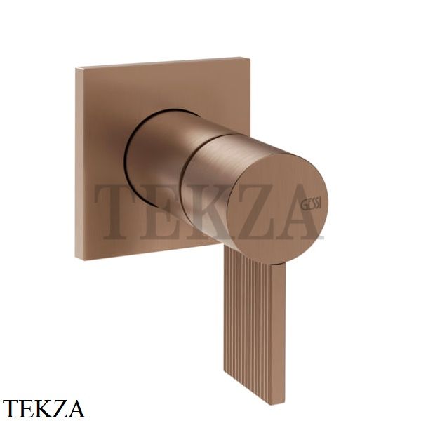 Gessi Inverso RIGATO Смеситель рычаг управления, внешняя часть 73509-708, Copper Brushed