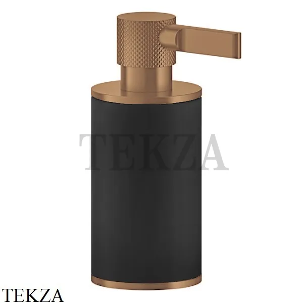 Gessi INCISO accessories Дозатор настольный для жидкого мыла, черный 58538-726, Warm Bronze Br.