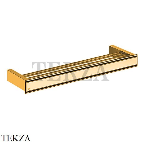 Gessi ELEGANZA Полка решетка в душевую зону 46545-080, Gold CCP