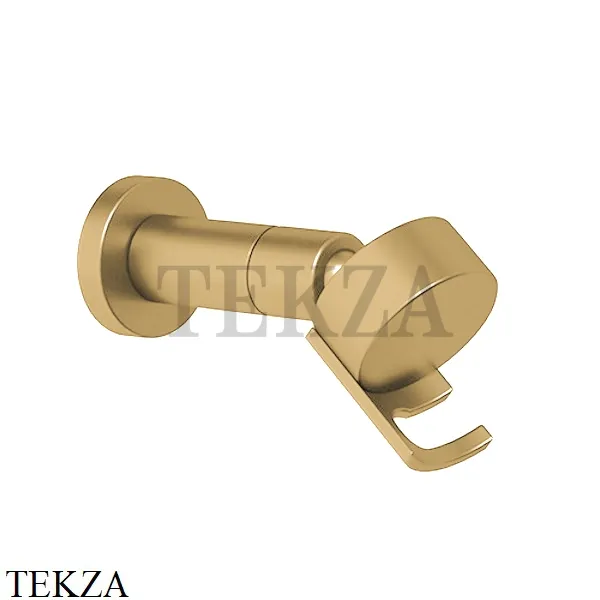 Gessi VENTI20 Держатель для ручного душа поворотный 63057-727, Brushed Brass