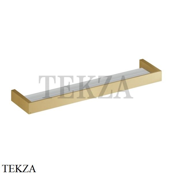 Gessi Rettangolo Полка настенная в душевую зону verex 20945-087, Gold Brushed CCP