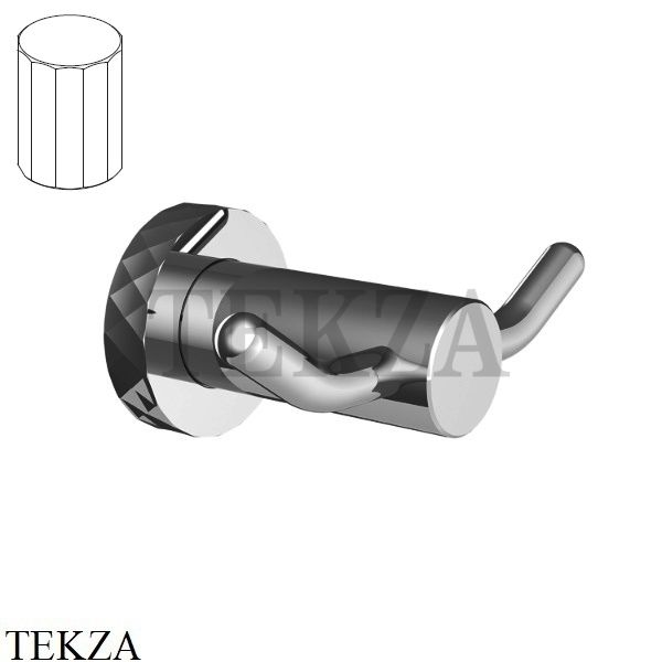 FIMA Carlo Frattini Spillo TECH V Крючок для полотенца F6004T/2VCN, Black chrome