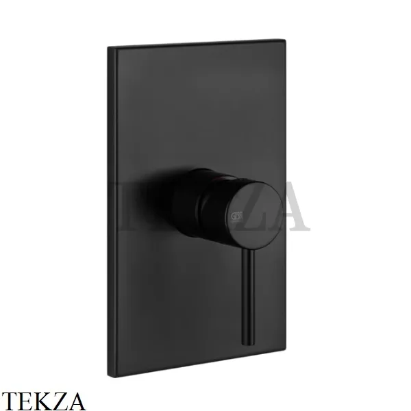 Gessi Via Tortona Смеситель для душа однорычажный, внешняя часть 44662-299, Black XL