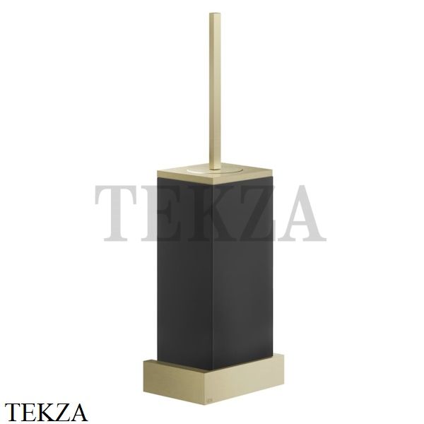 Gessi Rettangolo Ёршик подвесной, композит черный 20820-727, Brushed Brass