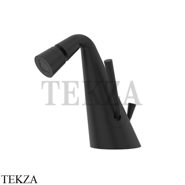 Gessi CONO Смеситель для биде, с донным клапаном 45007-299, Black XL