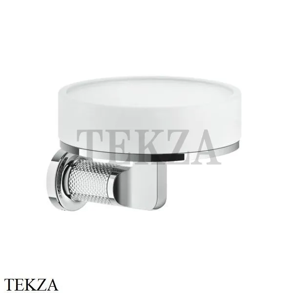 Gessi INCISO accessories Мыльница настенная, композит белый 58501-031, хром глянец