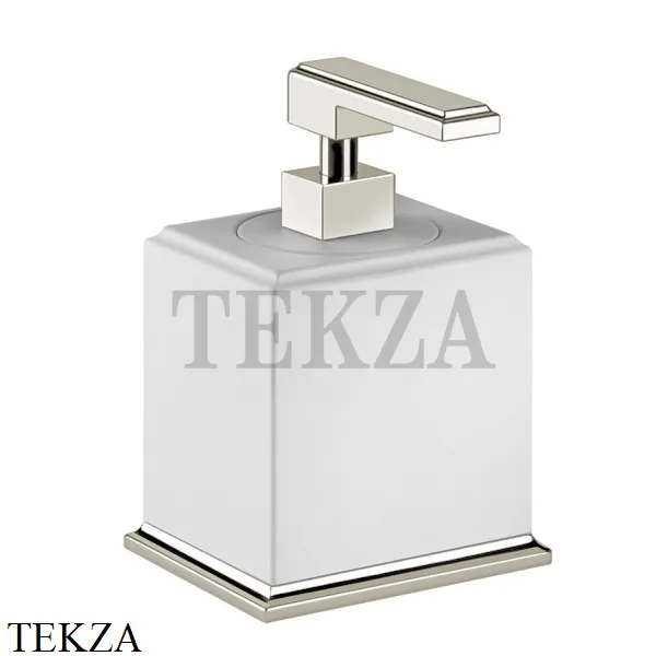 Gessi ELEGANZA Дозатор для жидкого мыла или лосьона настольный 46437-149, Finox Brushed Nickel