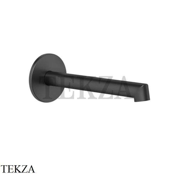 Gessi Ingranaggio-Anello Излив для раковины настенный, средней длины 63403-299, Black XL