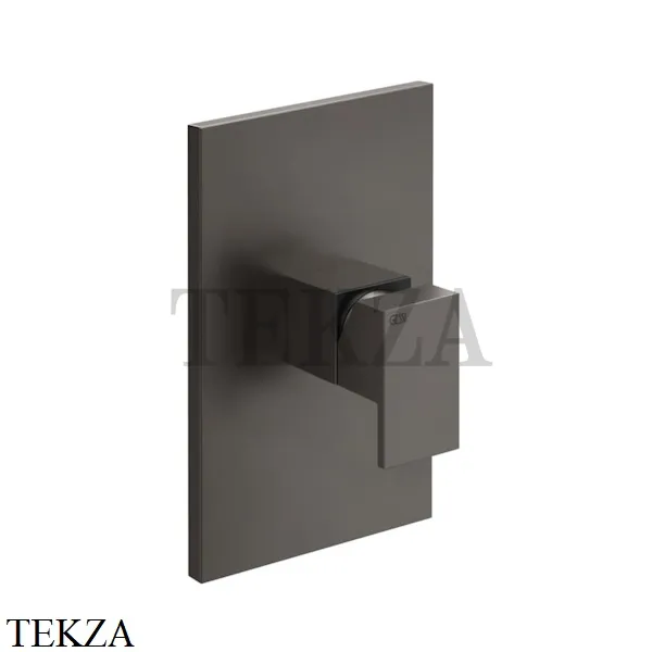 Gessi Rettangolo shower Смеситель для душа, внешняя часть 44602-707, Black Metal Brushed