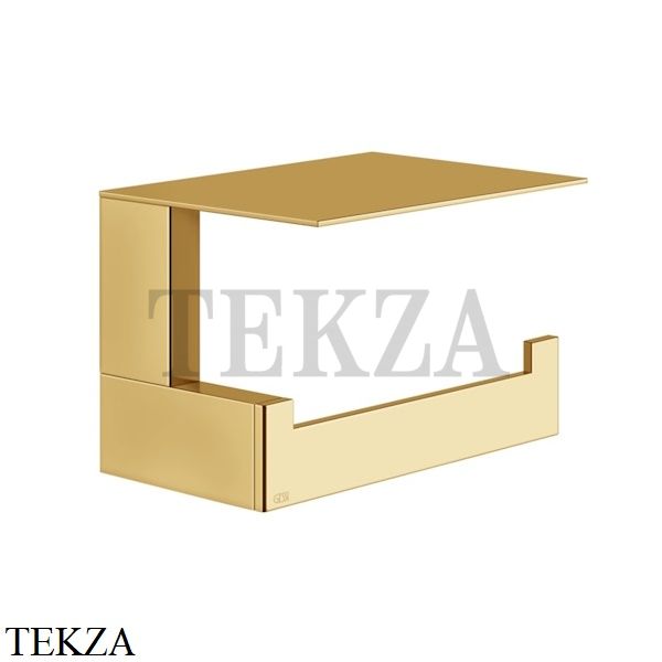 Gessi Rettangolo Держатель туалетной бумаги с крышкой 20849-080, Gold CCP