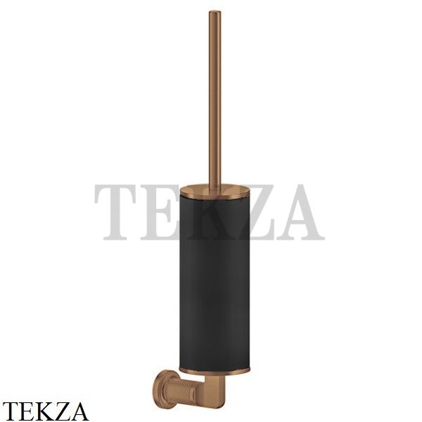 Gessi INCISO accessories Туалетный ершик настенный, черный 58520-726, Warm Bronze Br.