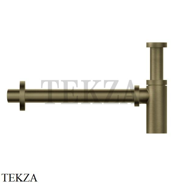 Gessi TOTAL LOOK Сифон для раковины бутылочный 01377-713, Antique Brass