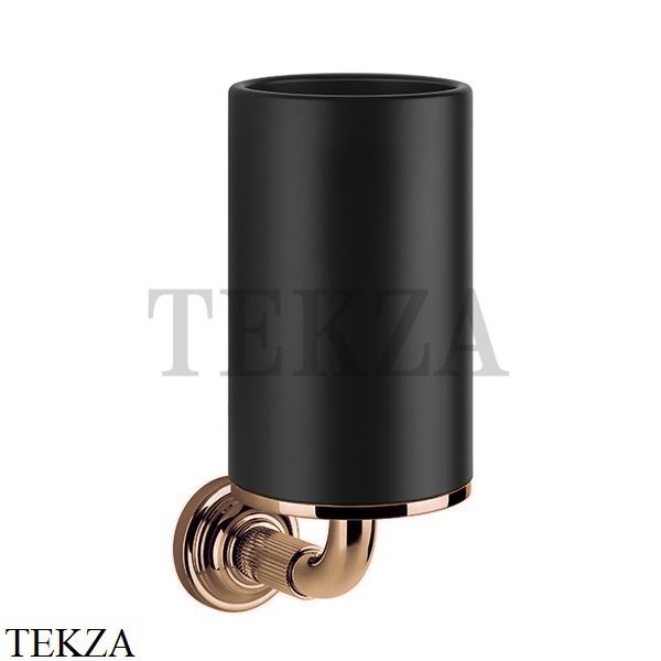 Gessi VENTI20 Стакан настенный черный 65408-726, Warm Bronze Br