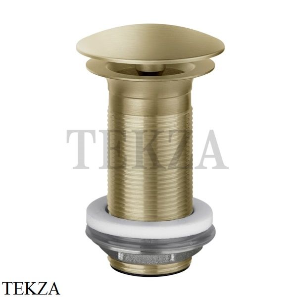 Gessi TOTAL LOOK Донный клапан незапираемый 01391-727, Brushed Brass