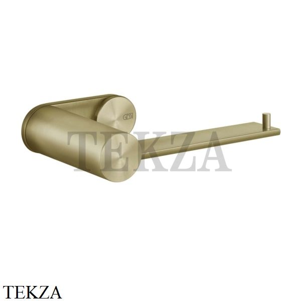 Gessi 316 ACCESSORIES Бумагодержатель без крышки 54749-727, Brushed Brass