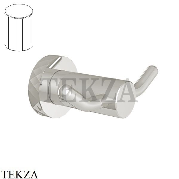 FIMA Carlo Frattini Spillo TECH V Крючок для полотенца F6004T/2VSN, Brushed nickel