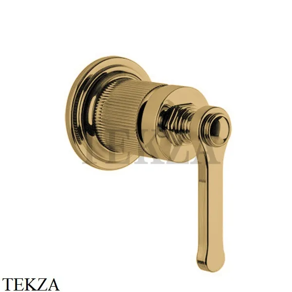 Gessi VENTI20 Смеситель для душа, 1 поток, внешняя часть 65131-727, Brushed Brass